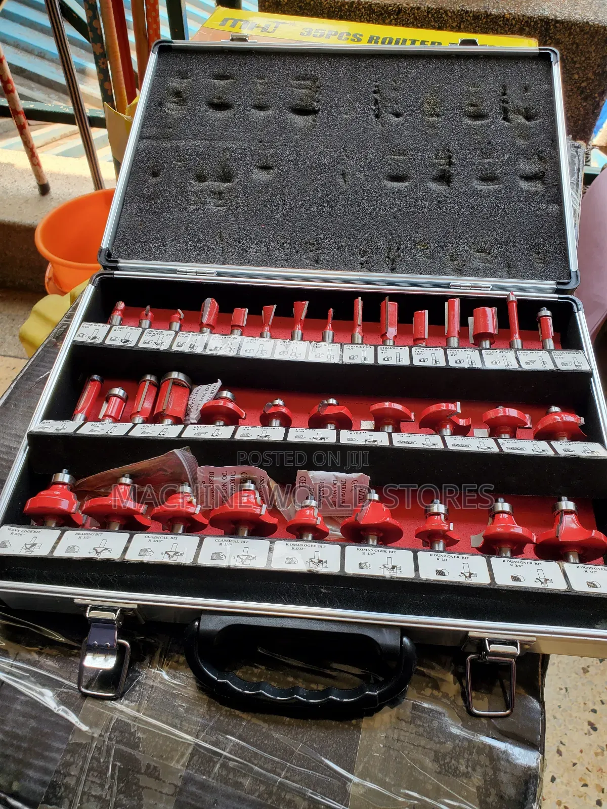 Router Bit Set (35 Pieces)