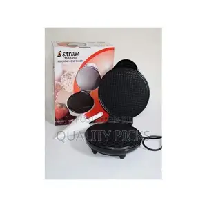 Sayona Electric Waffle, Ice Cream Cone Maker Machine