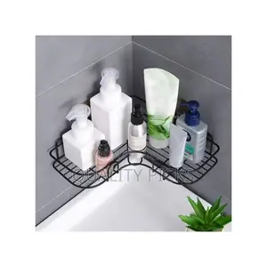 Self-Adhesive Metal Bathroom Kitchen Corner Rack