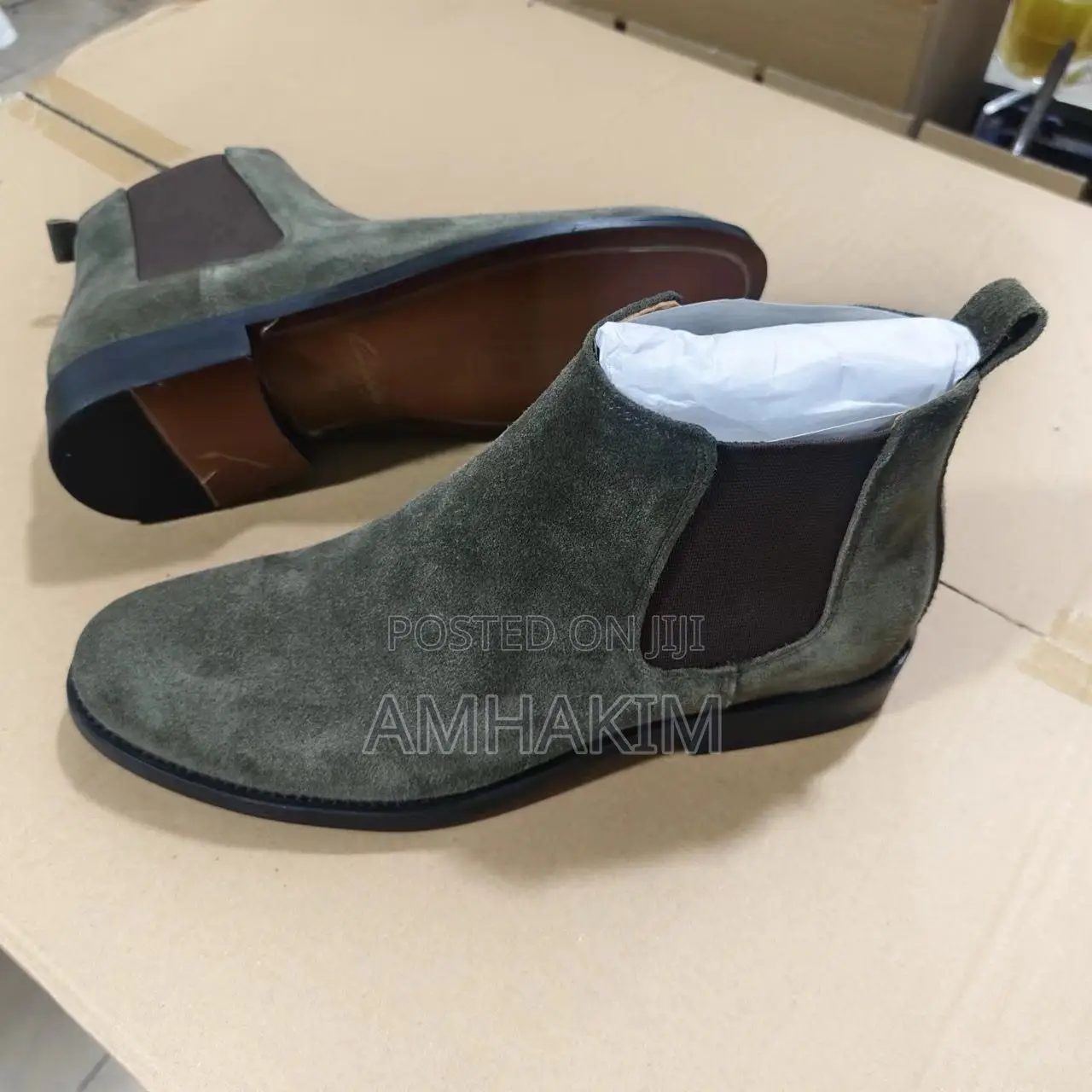 Classic Clarks Chelsea Boots in Stock