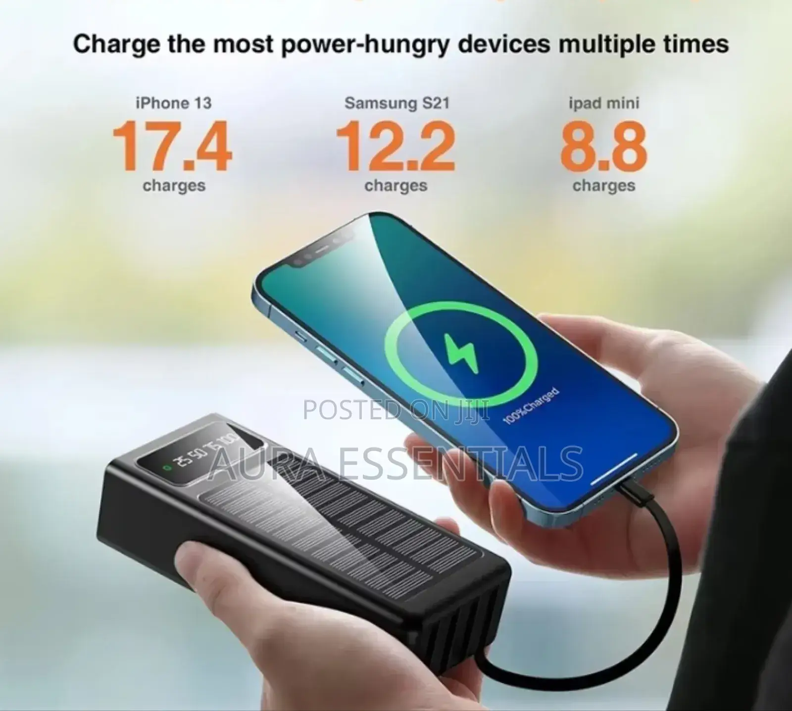 Portable Outdoor Mobile Power Bank