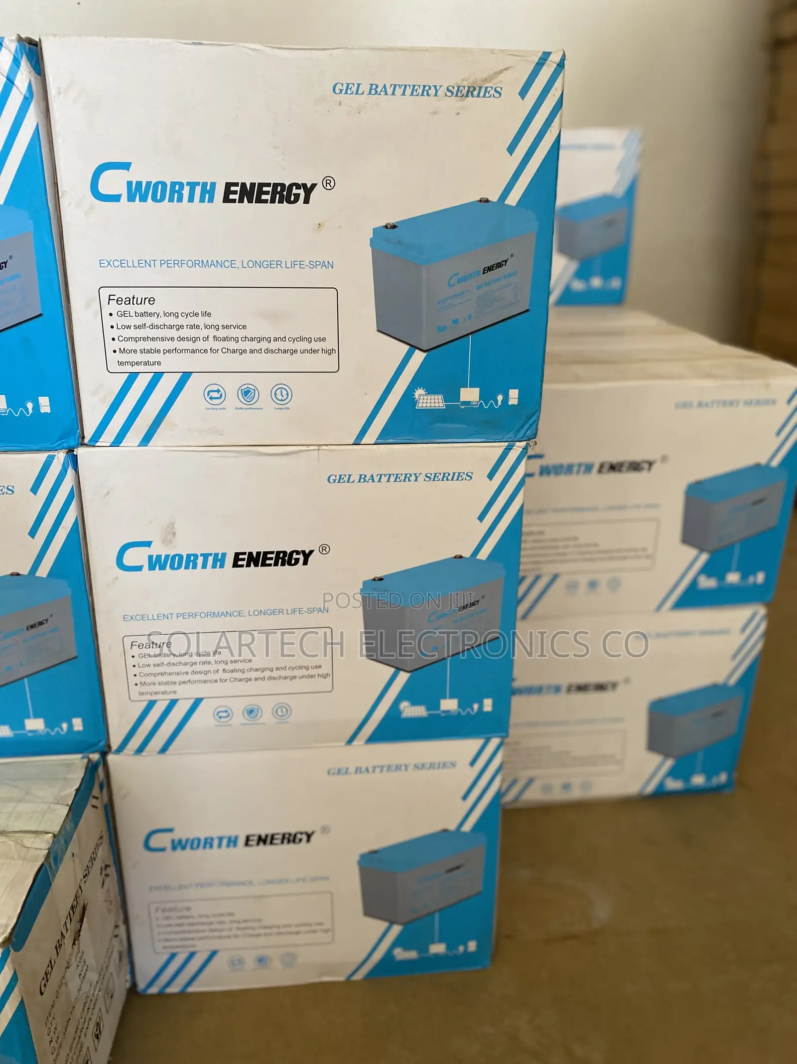 100ah Cworth GEL Batteries Lyn