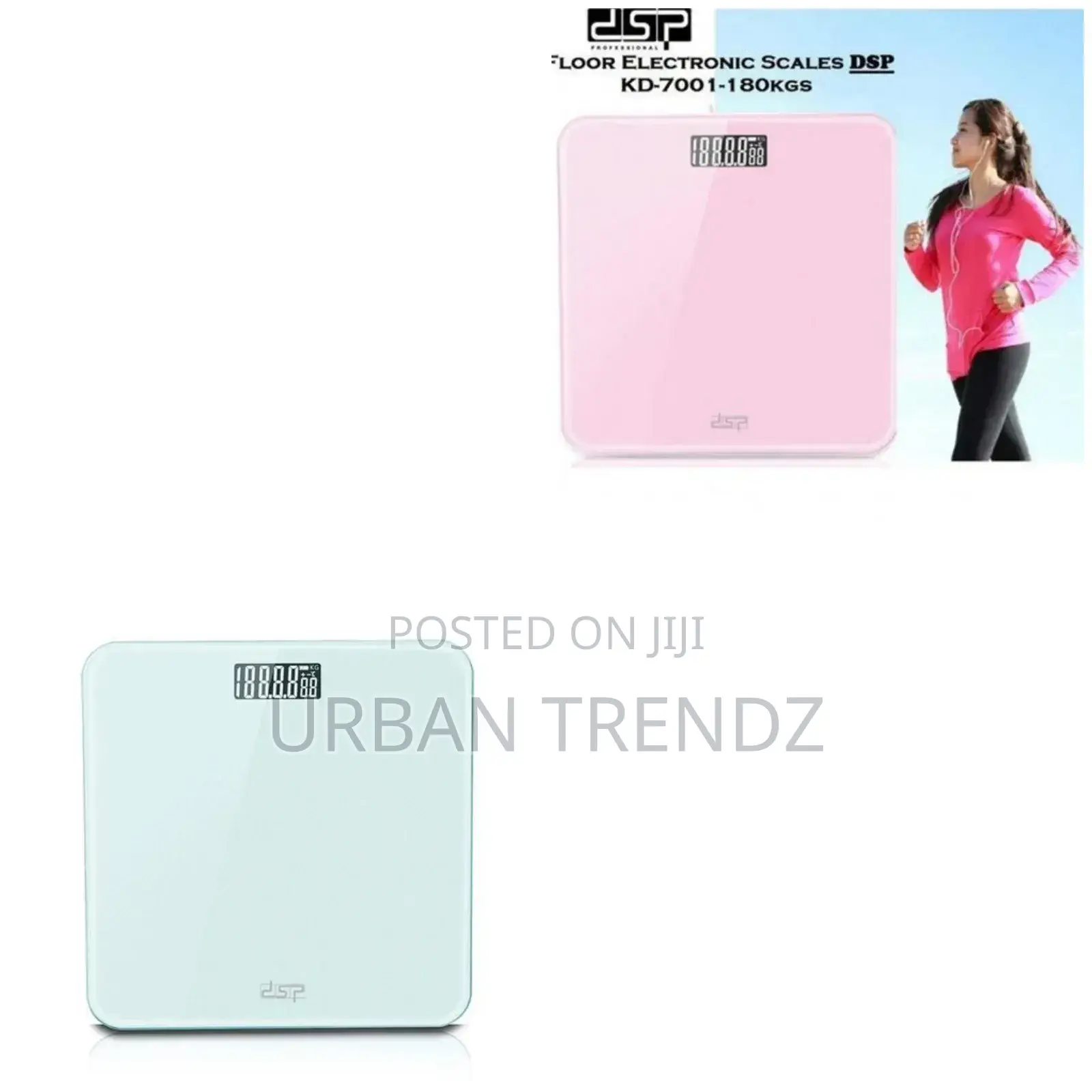 DSP Personal Electronic Body Weighing Scale- Multicolor