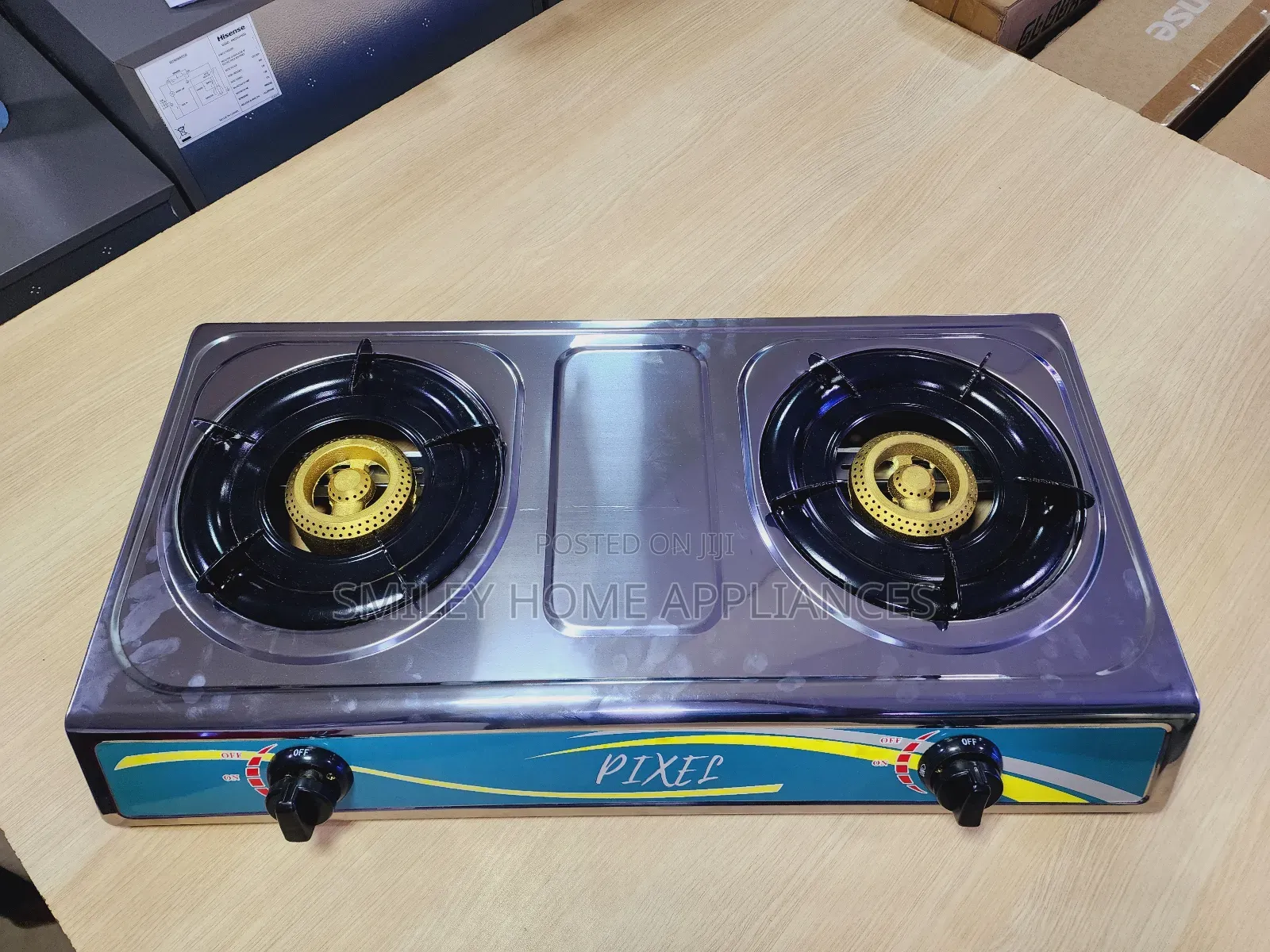 Pixels Double Gas Burner