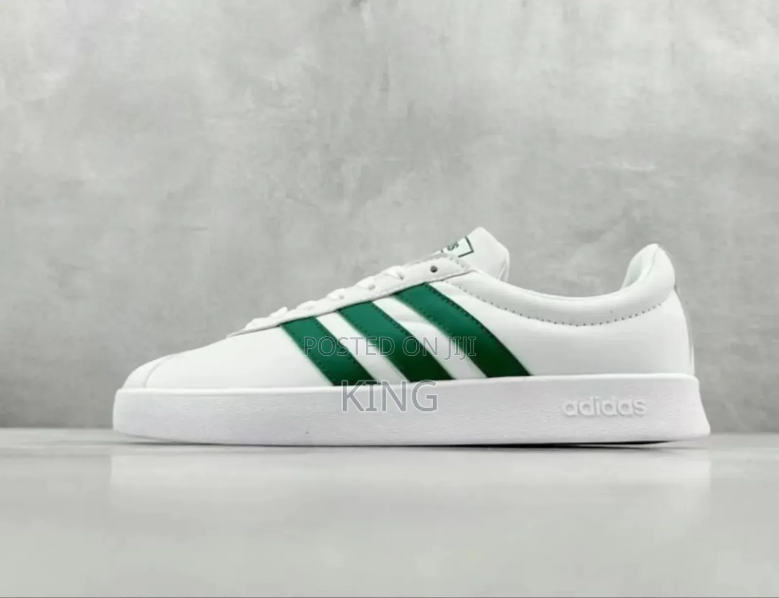 Men's Adidas VL Court 2.0 'Green Premium Sneakers
