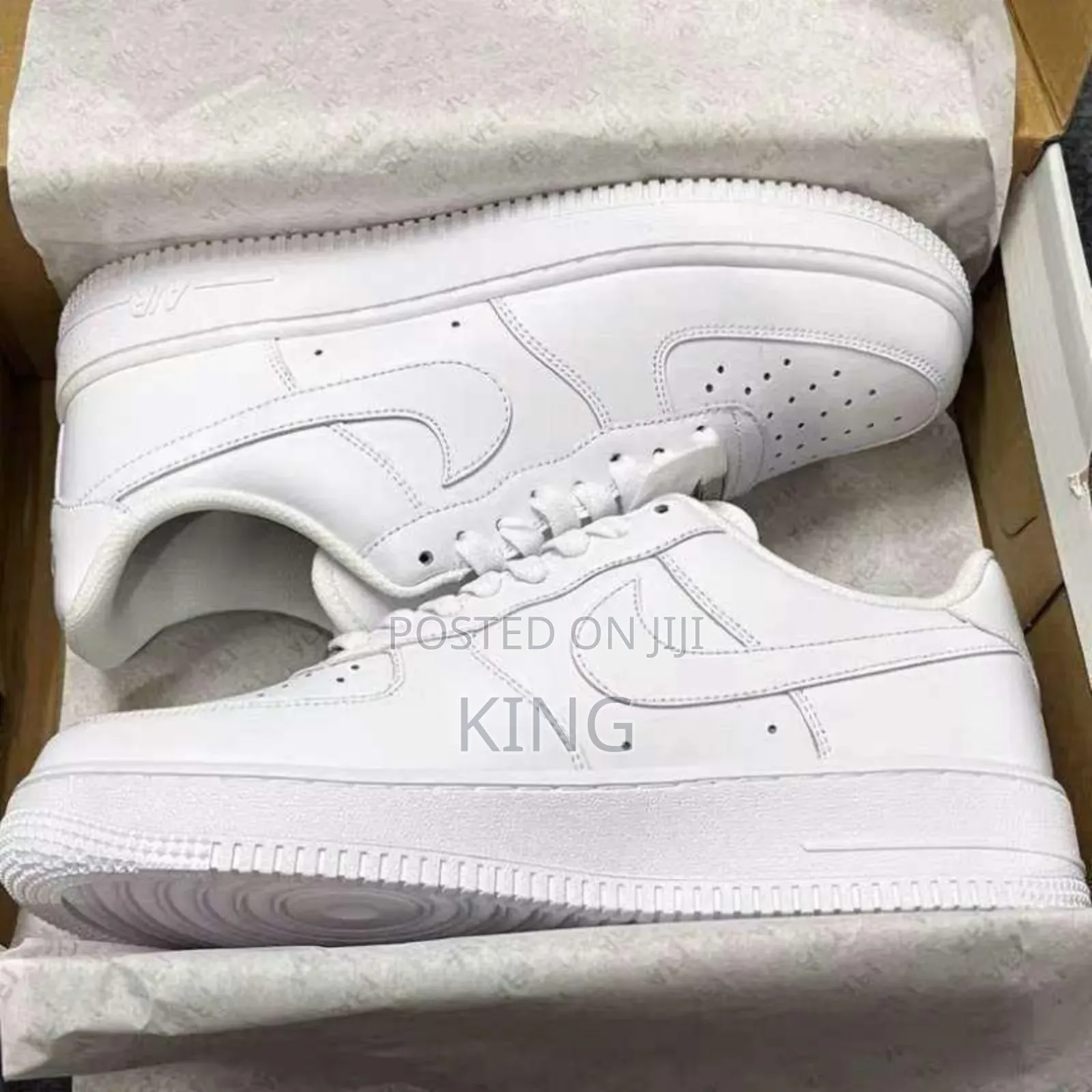 NIKE AIR FORCE 1'07 Women's/Men Sport Shoes White Sneakers