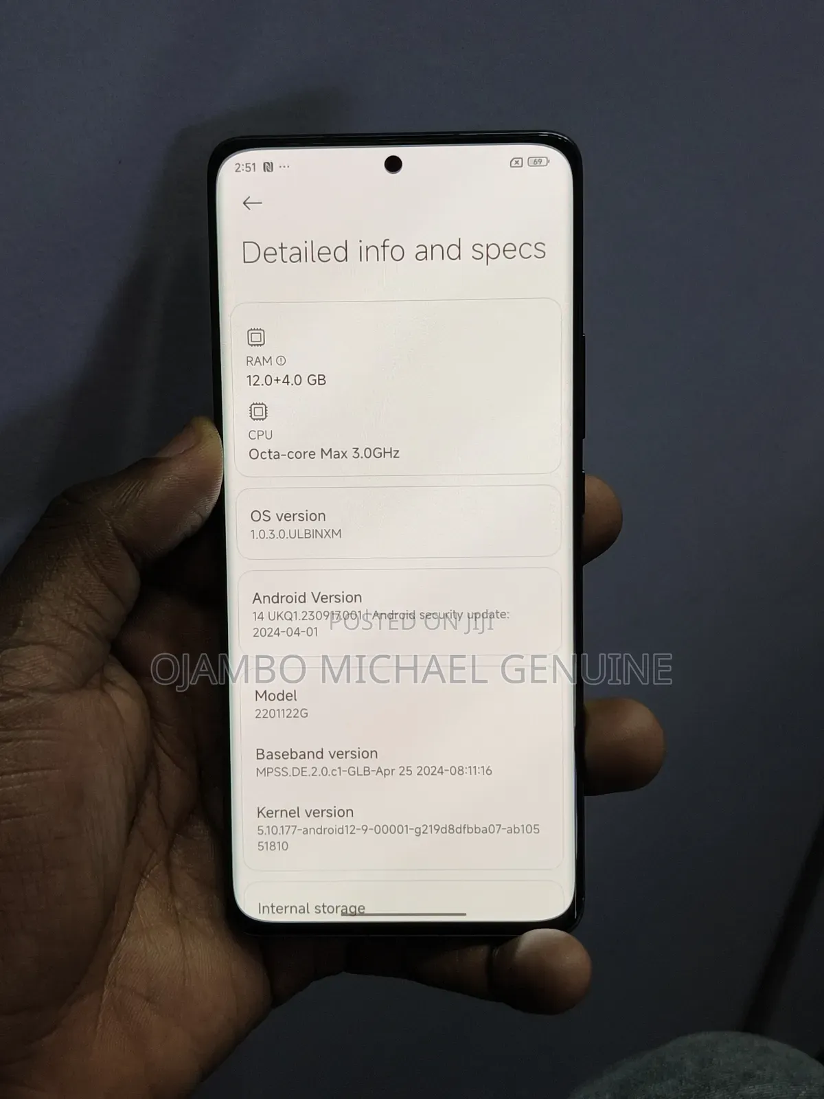 Xiaomi 12 Pro 256 GB Gray