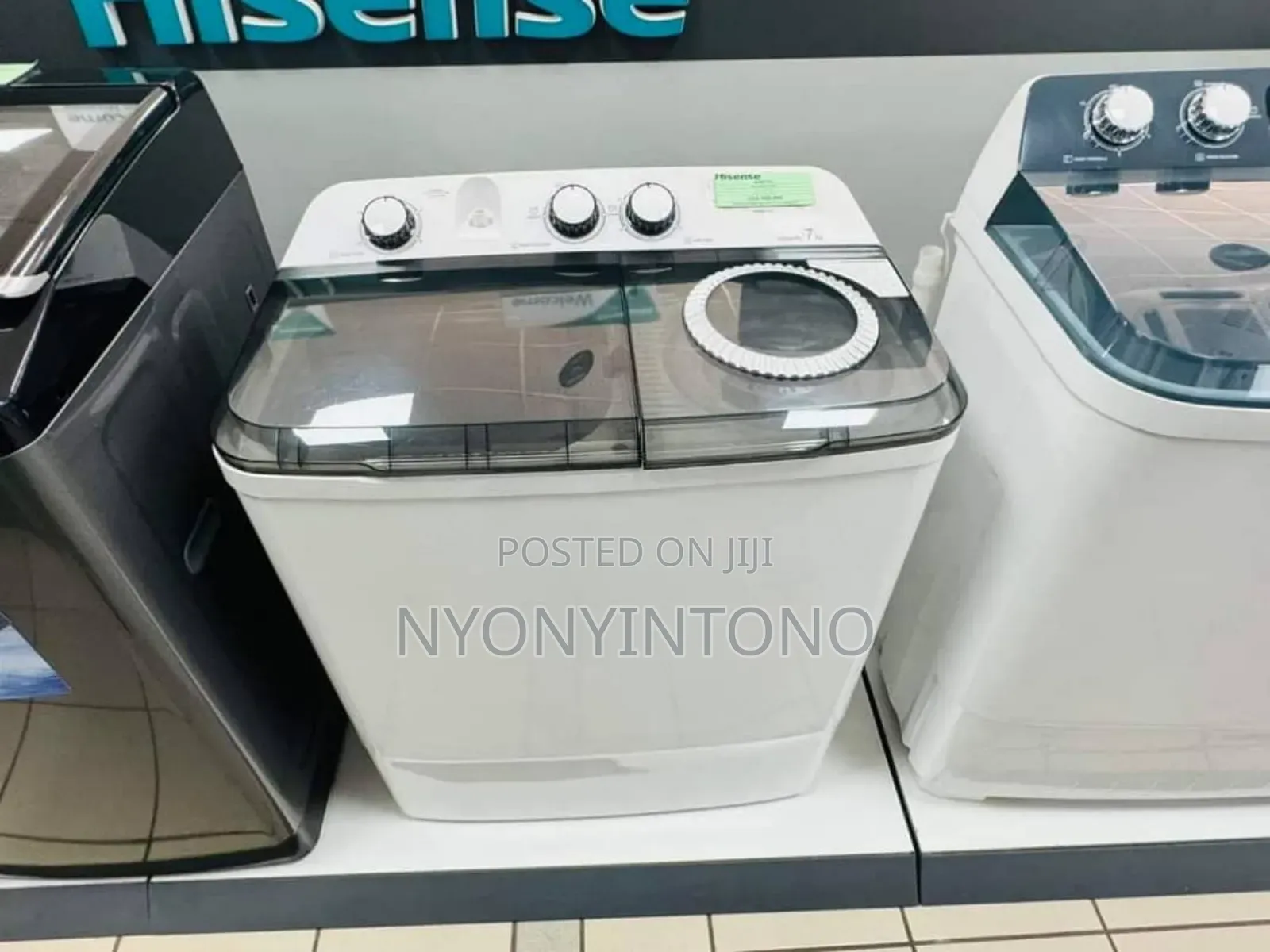 Hisense 7kg Tub Manual Washing Machine.