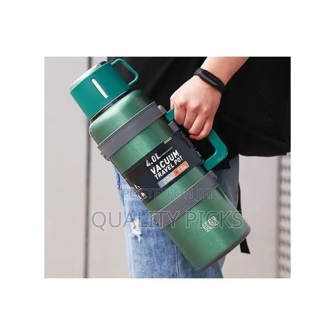 Zego Hot Cold Stainless Steel Vaccum Insulated 4L Flask