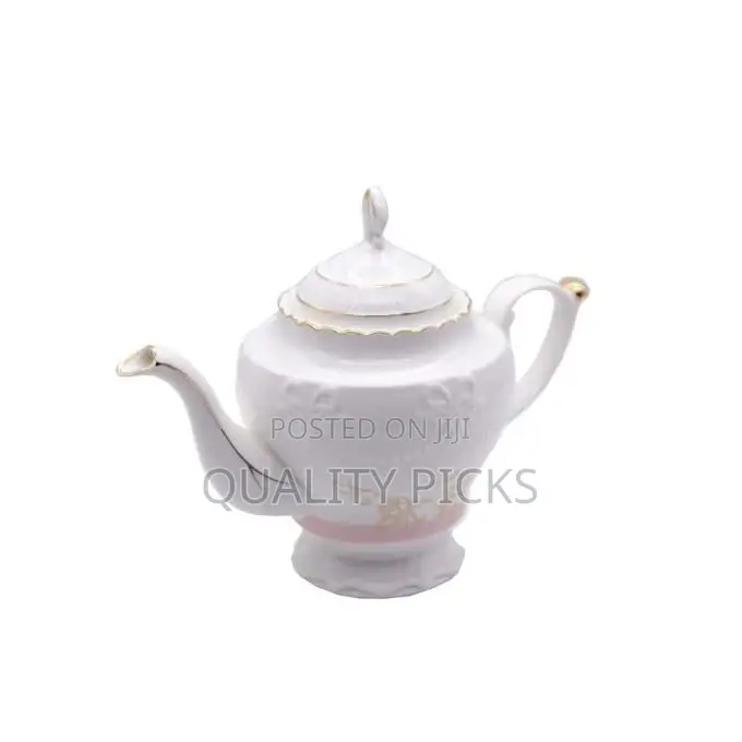 Other Gold Self Designed Ceramic Teapot, 1litre -