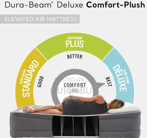Dura- Beam Deluxe Comfort Plush High Rise Air Mattress