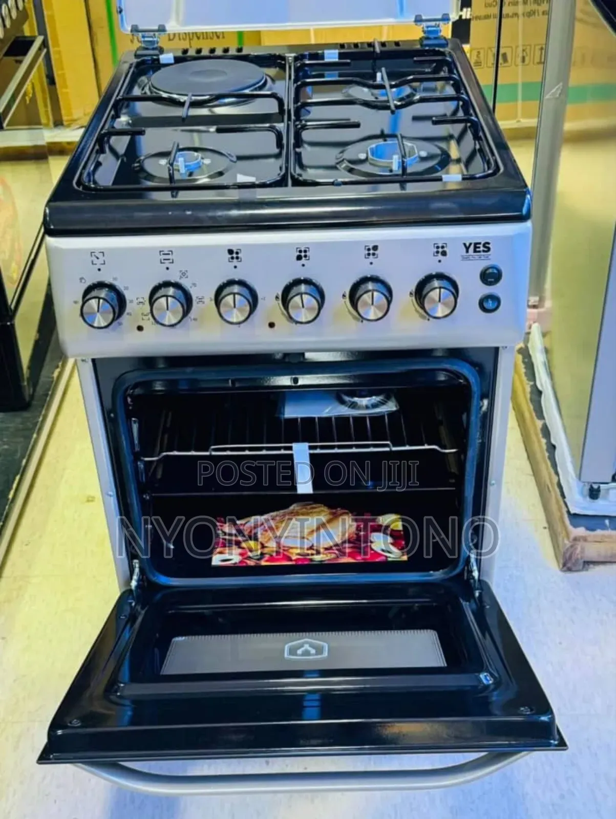 Yes 50*60 3gas +1electric Cooker.