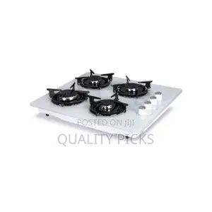 Luxell 4 Burner Glass Gas Cooker Stove Table Top-Built-In,