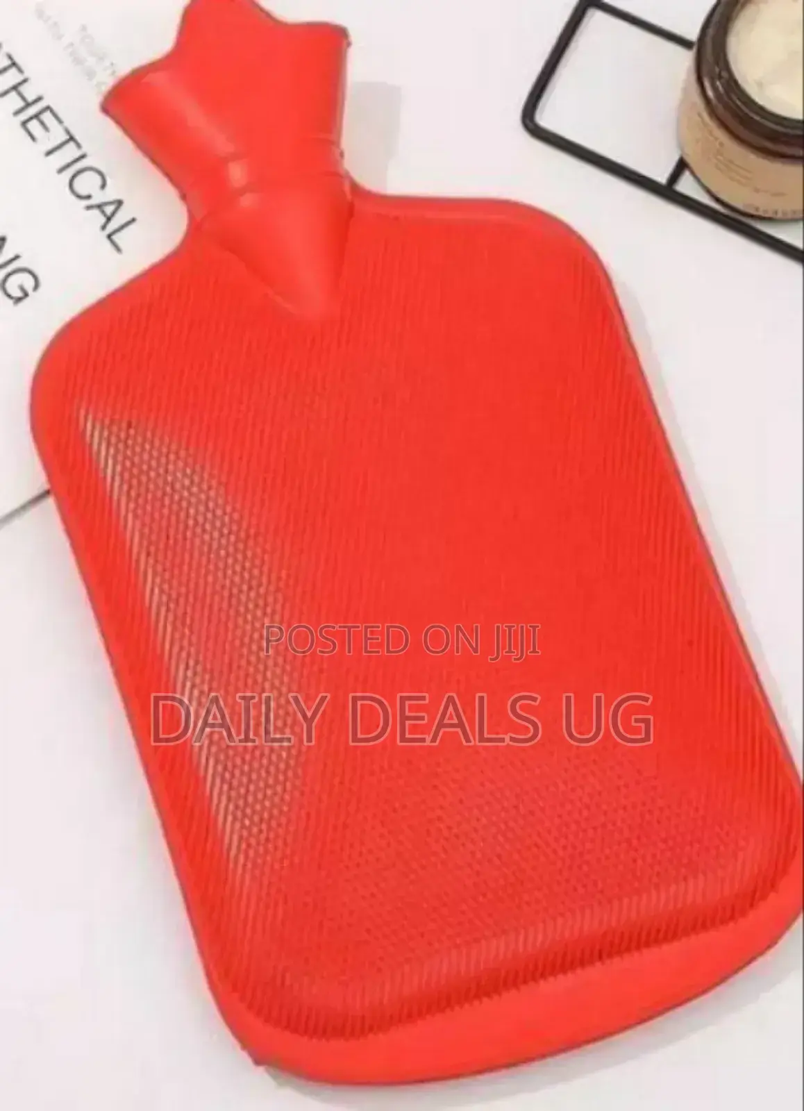 Red Silicone Hot Water Bag
