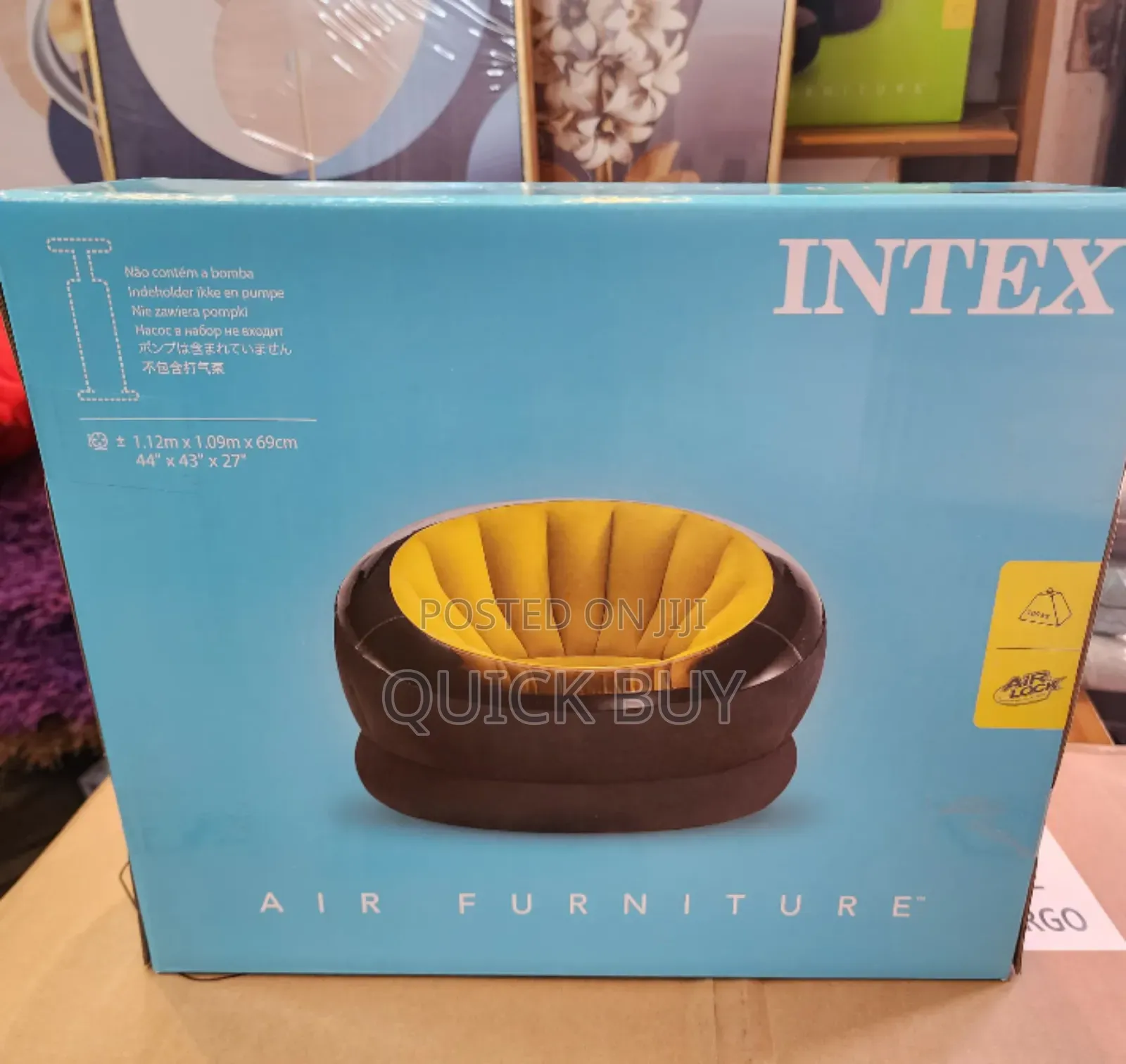 Original INTEX Empire Inflatable VIP Chair