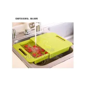 Outdoor Chopping Board and Drainer.