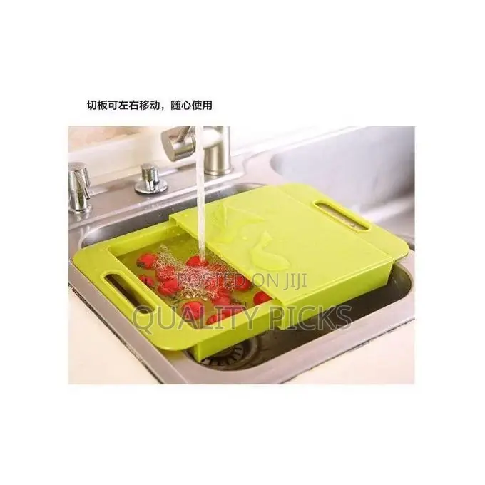 Outdoor Chopping Board and Drainer.