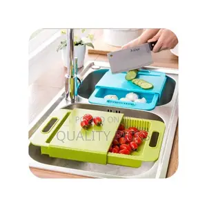 Outdoor Chopping Board and Drainer.