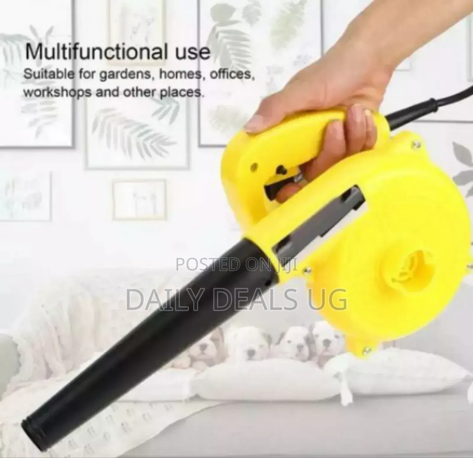 Yellow Electric Air Blower