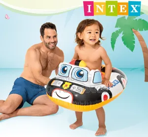 Intex Inflatable Cute Lil Police Cruiser Floater