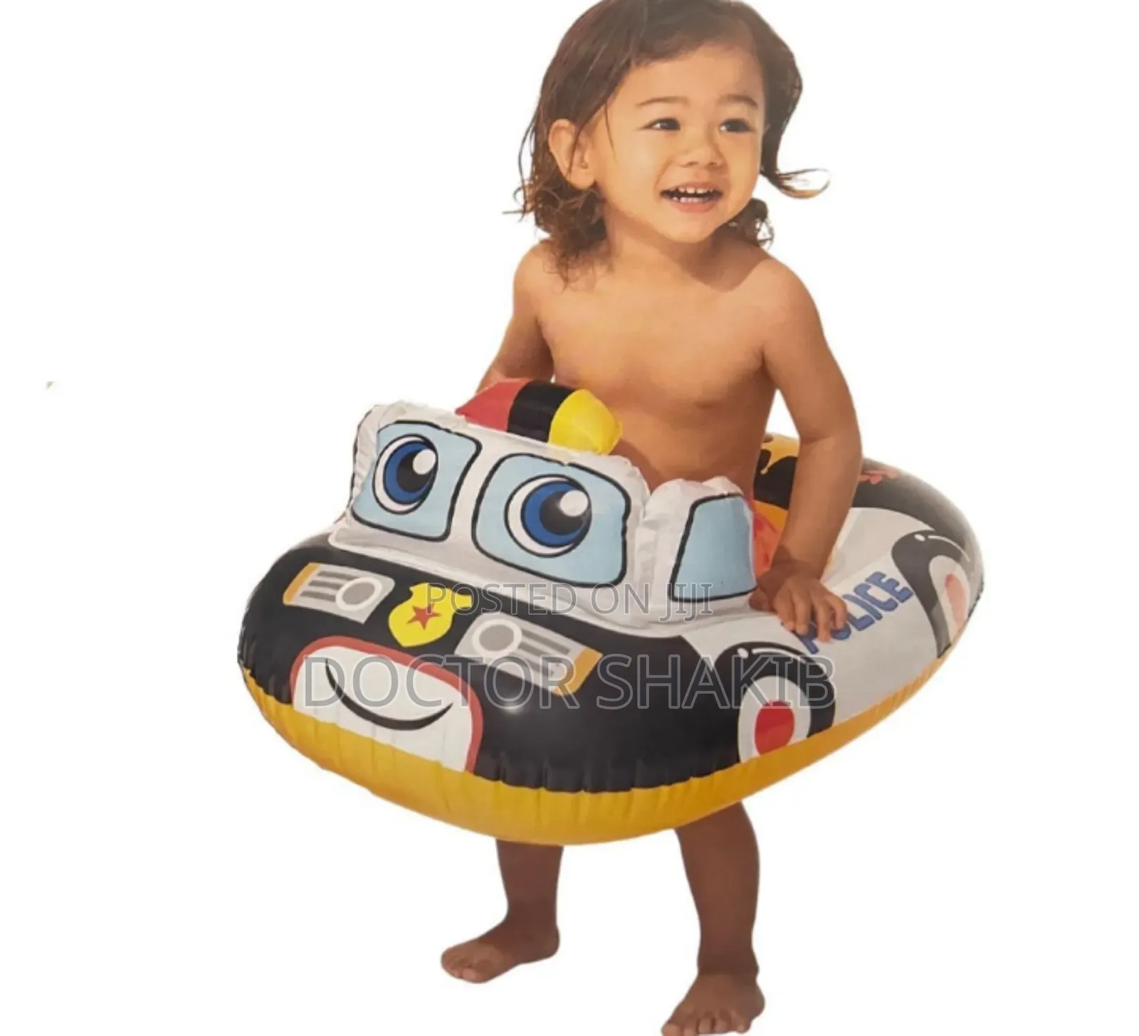 Intex Inflatable Cute Lil Police Cruiser Floater