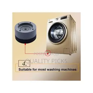 4 Pc Refrigerator Washing Machine Anti Vibration Stand Pads