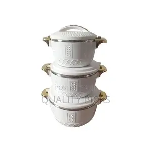 3pc Food Warmer Dishes Thermal Insulation Pot Lunch Boxes