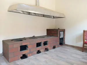 Cooking Stove With Umbrella Chimney