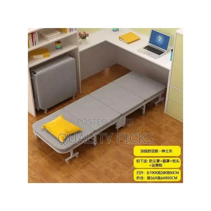 Folding Portable Guest Bed Chair Sofa With Wheels
