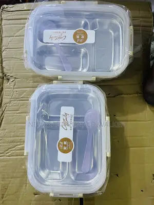 Partitioned Stainless Steel Lunch Box