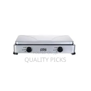 Winningstar 2 Burner Gas Cooking Stove With Lid
