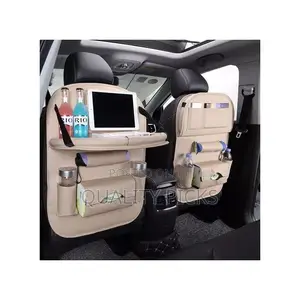 2-Pack Leather Car Backseat Organizer
