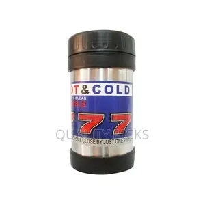 Hot and Cold Stainless Steel Vacuum Cup - Silver