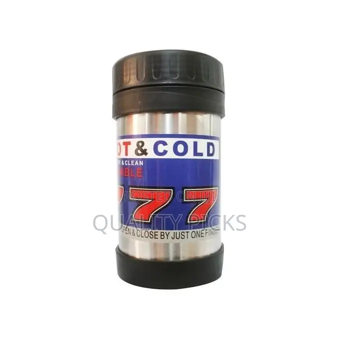 Hot and Cold Stainless Steel Vacuum Cup - Silver