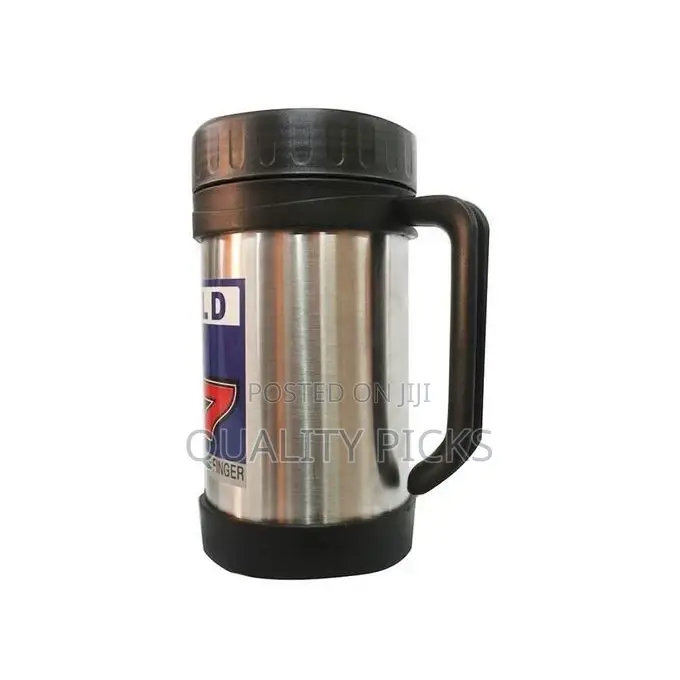 Hot and Cold Stainless Steel Vacuum Cup - Silver