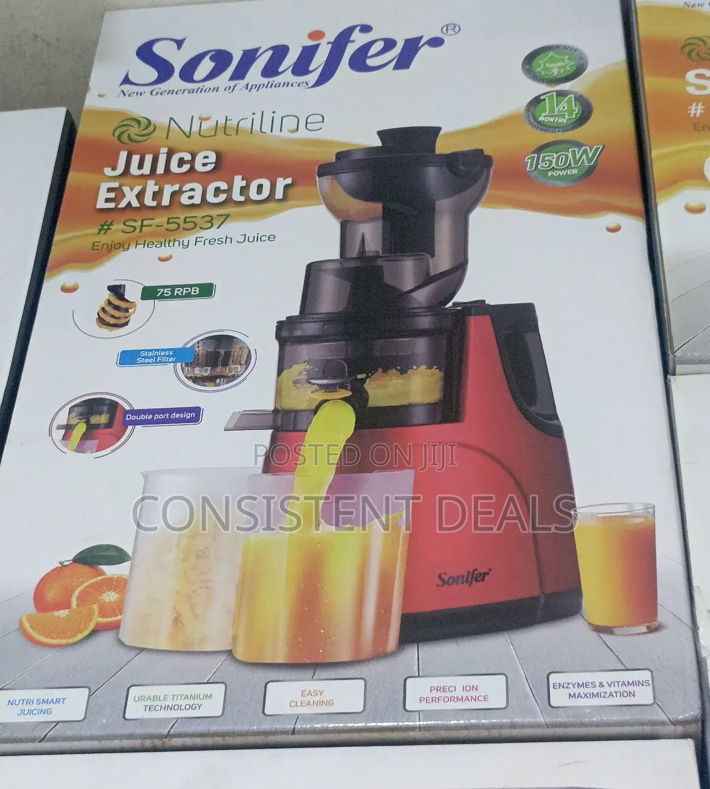 Sonifer Slow Juice Extractor