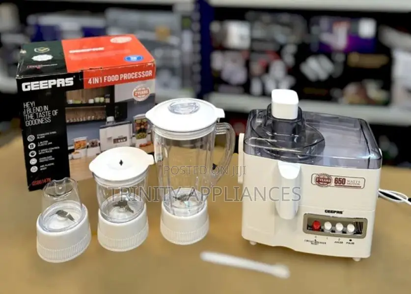 Geepas 4-in-1 Food Processor Gsb6147