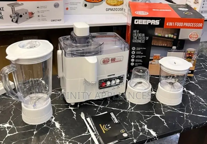 Geepas 4-in-1 Food Processor Gsb6147