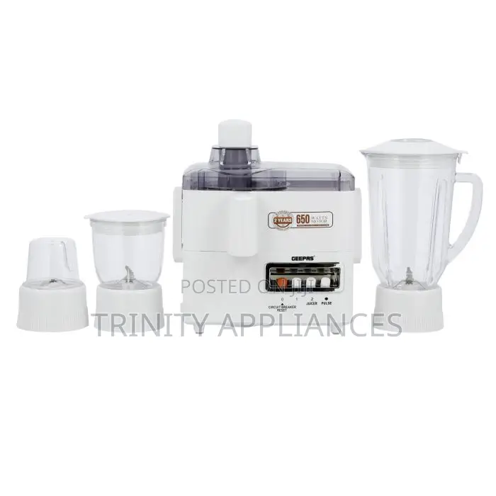 Geepas 4-in-1 Food Processor Gsb6147