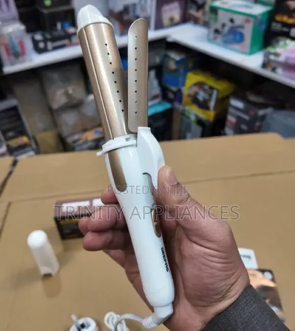 Geepas GH8686 2 in 1 Hair Curling Iron