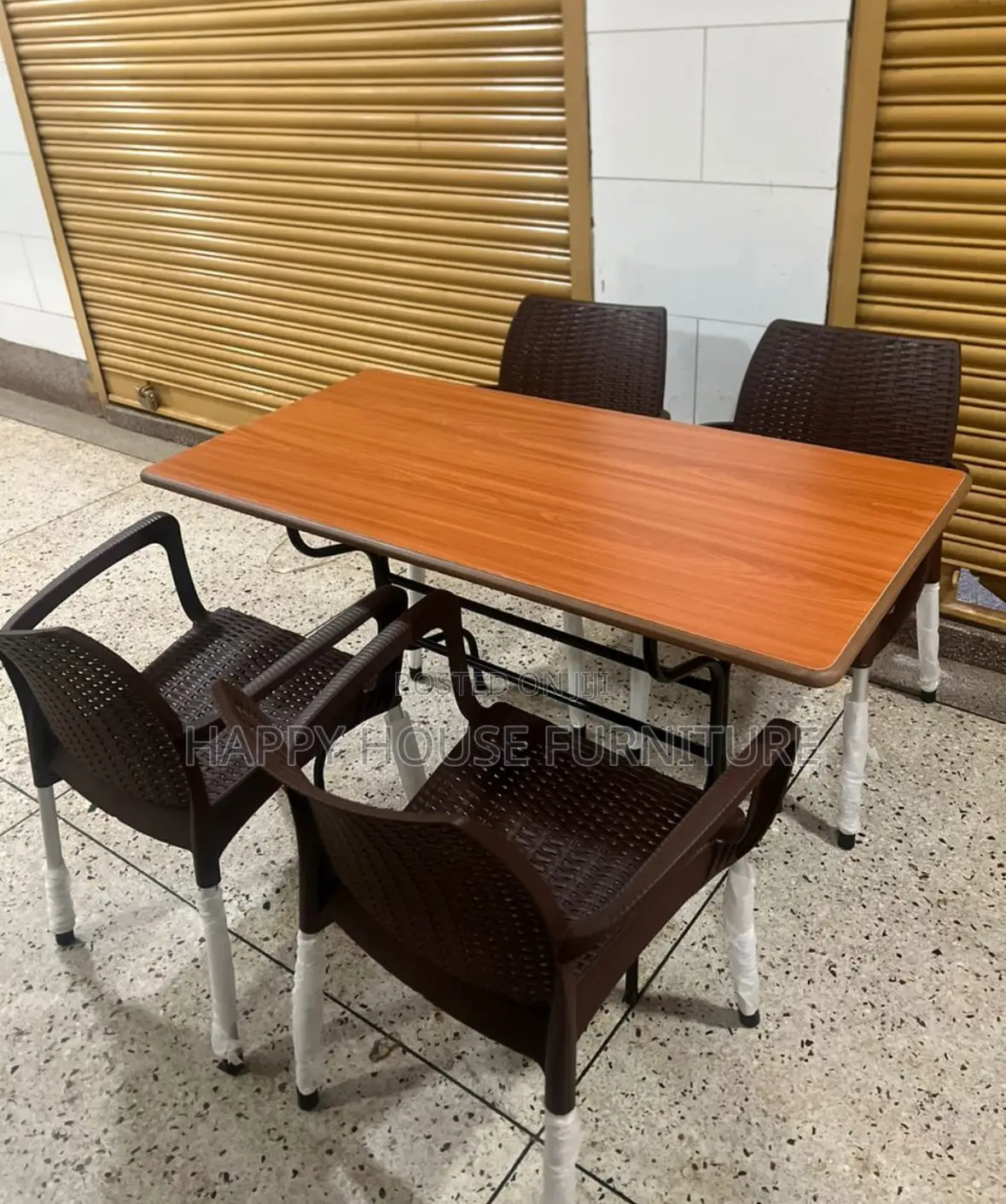 Restaurant Set (Table 4 Chairs)