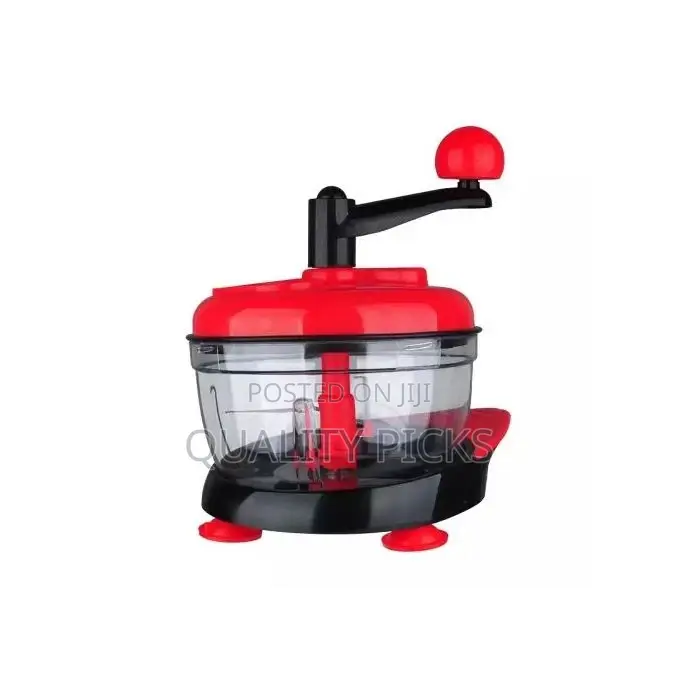 1.5L Manual Food Processor Meat Grinder Vegetable Chopper