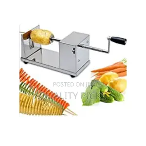 Manual Potato Chips Slicer Spiral Twister Vegetable Cutter