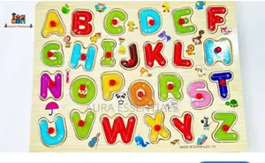 Alphabet Puzzle Classic Learning Peg Puzzle