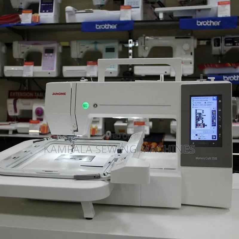 Embroidery 550e New in the Box With 5years Warranty