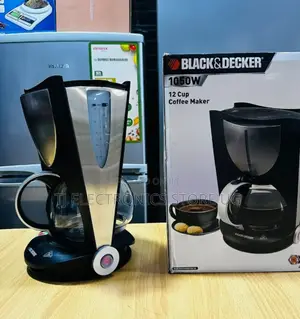 Black Decker 12 Cup Coffee Maker Available