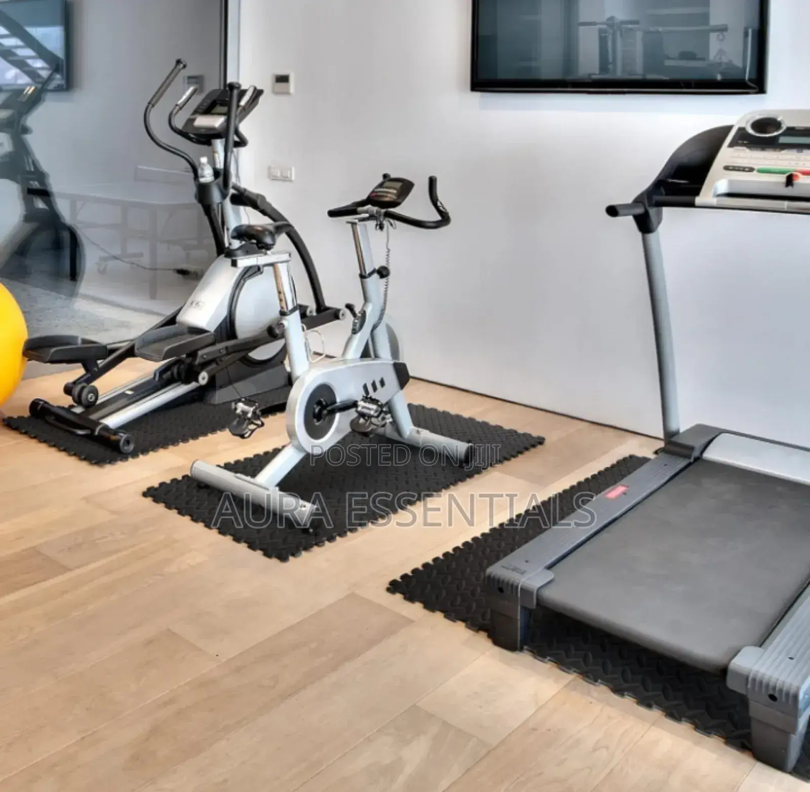 Interlocking Gym Flooring Mat 2 Ft. X 2 Ft. (4 Pieces)