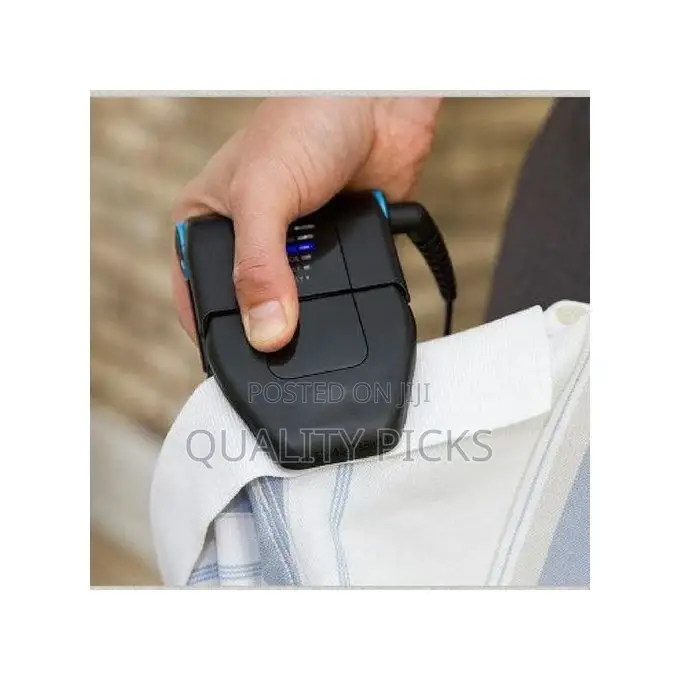 Collar Perfect Travel Folding Portable Iron - Black