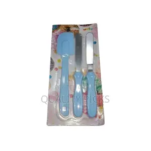 3-in-1 Multi-Function Cake Icing Spatula Knife Set