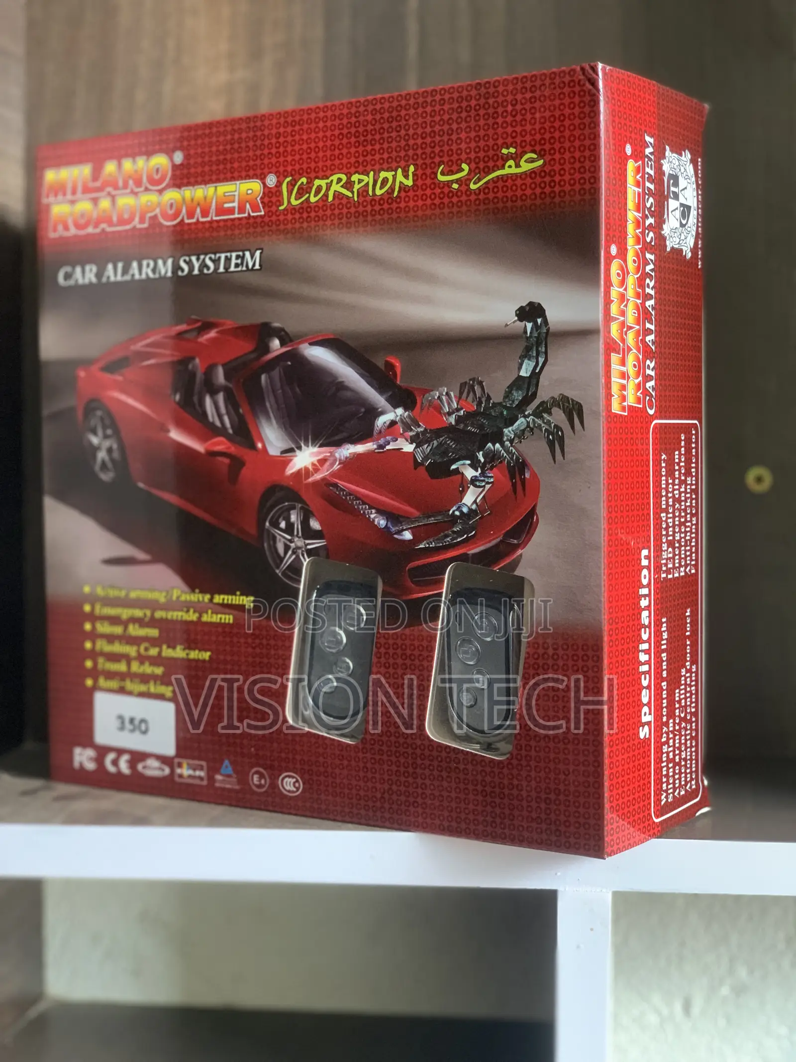 Active Arming Car Alarm